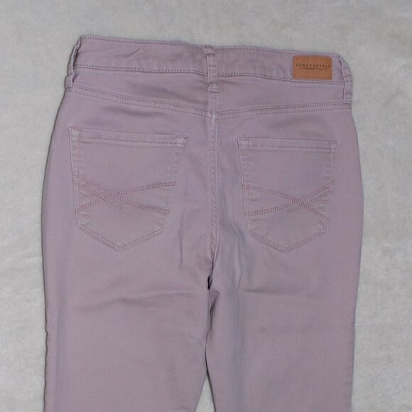 SPRING Pink Aeropostale High Waisted Jegging Size 4 Reg Medium Jeans Inseam 27” - Picture 4 of 5